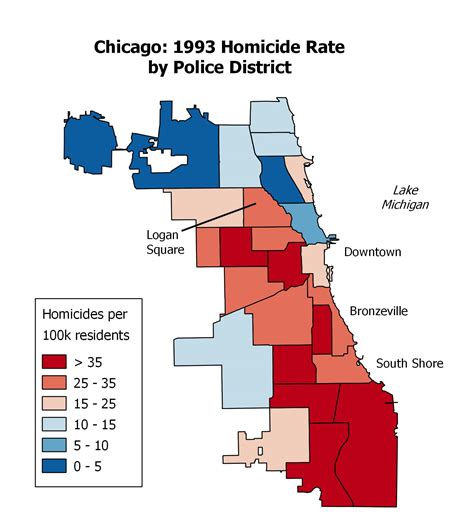 Maps of Crime in Chicago: Crime in Different Neighborhoods | The New Republic