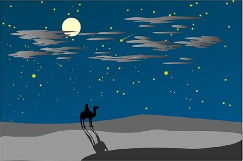 Explore 23,025+ Free Desert Night Illustrations: Download Now - Pixabay