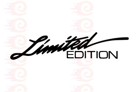 Limited Edition SVG, Limited Edition Vector, Limited Edition DXF, Limited Edition PNG - Etsy ...