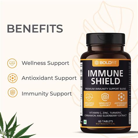 Boldfit Immunity booster Supplements, 60 Tablets, Non prescription, Rs ...