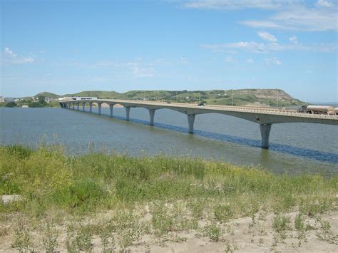 New Town, North Dakota - this bridge has now been rebuild. | North dakota, New town, Dakota