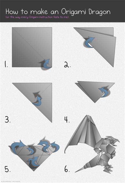 How To Make Origami Dragon - Howto Techno