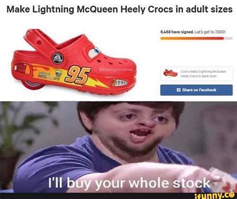 Lightning Mcqueen Crocs Meme - Captions Profile