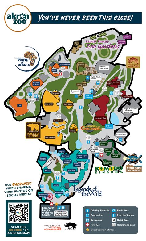 Zoo Map | Akron Zoo