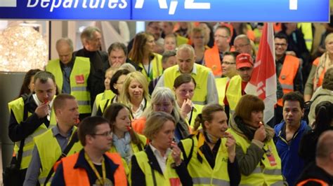 Lufthansa workers strike in Germany