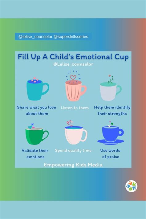 Fill up a child's emotional cup in 2022 | Emotions, Parenting quotes ...