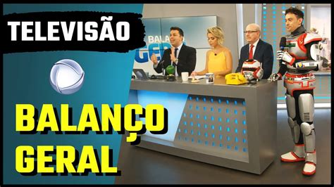 Balanço Geral - Record TV - YouTube