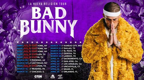 Bad Bunny Returns to the Sun City for “La Nueva Religion Tour” – The ...