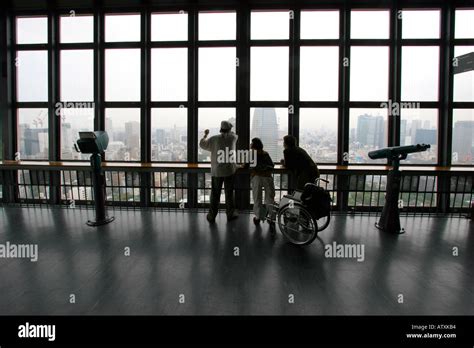 tokyo tower observation deck Stock Photo - Alamy