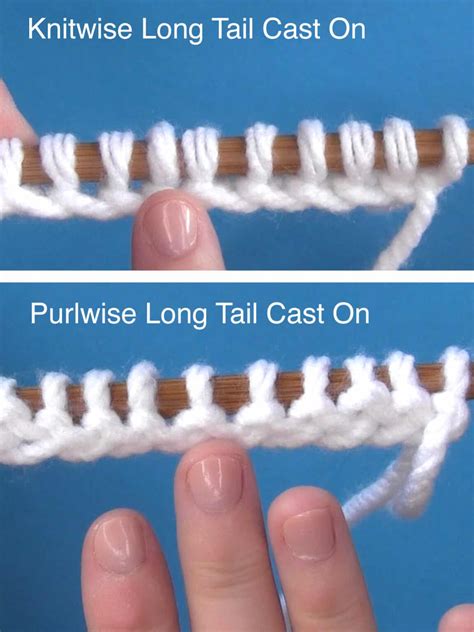 How to Long Tail Cast On Purlwise - Studio Knit