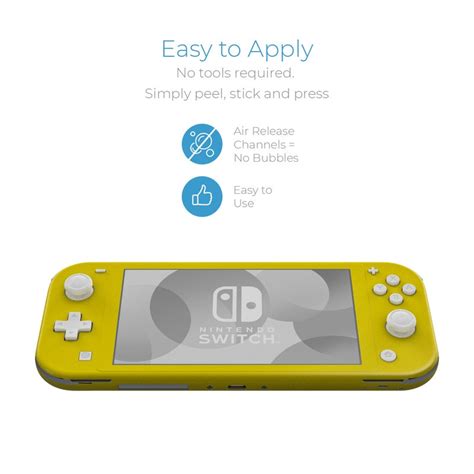 Nintendo Switch Lite Skin - Solid State Yellow by Solid Colors | DecalGirl