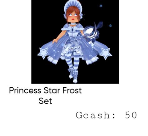 Roblox Royale High - Princess Starfrost Set, Video Gaming, Gaming ...