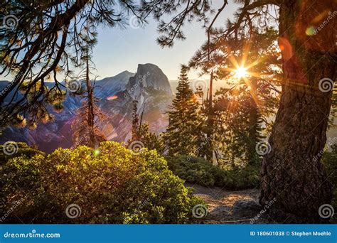 Sunrise on Glacier Point, Yosemite National Park, California Stock ...