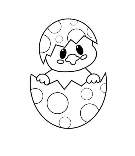 Easter Duck para colorear, imprimir e dibujar –ColoringOnly.Com