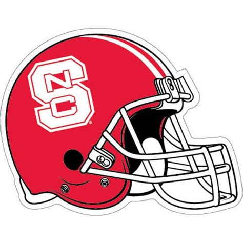 NC State Wolfpack Red Football Helmet Magnet – Red and White Shop