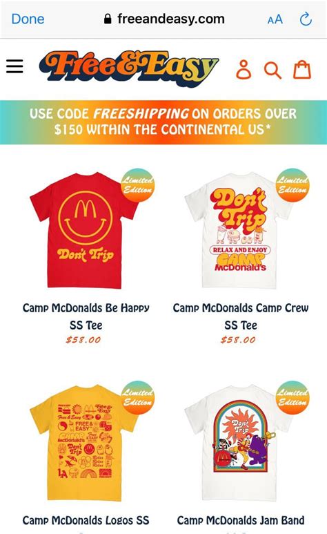 New MacDonalds merch is a bit interesting : r/MacMiller