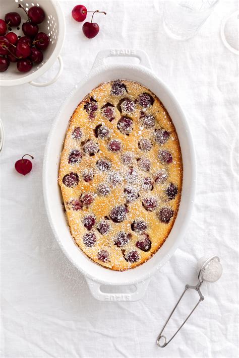 Easy Cherry Clafoutis - Broma Bakery