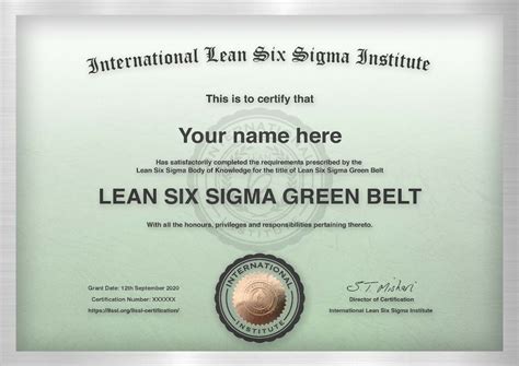 Best Of green belt certification on resume 7 best photos of lean six sigma green belt resume ...