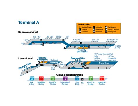 Raleigh-Durham International Airport Map - Raleigh-Durham International Airport • mappery