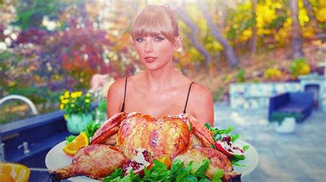 Taylor Swift's Thanksgiving menu