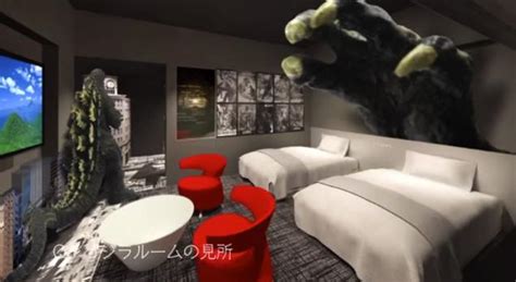 Stay at the Godzilla Room inside Hotel Gracery, opening April in ...