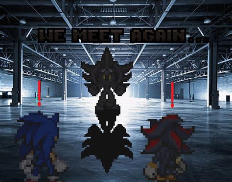 Sonic and Shadow, we meet again... by CyberTheCyclone on DeviantArt