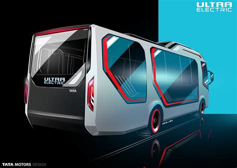 Ultra Electric Bus Concept on Behance