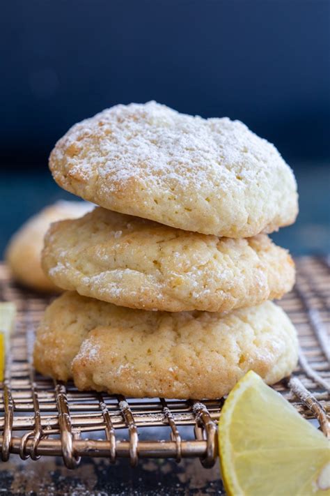 Easy Lemon Drop Cookies Recipe - An Italian in my Kitchen