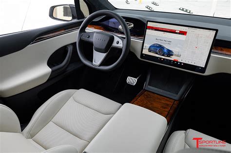 Tesla Model X Interior (2021 - 2024) - T Sportline - Tesla Model S, 3, X & Y Accessories