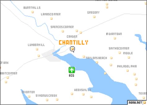 Chantilly (United States - USA) map - nona.net