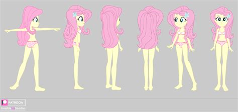 Fluttershy (Underwear) by InvisibleInkDoodles on DeviantArt