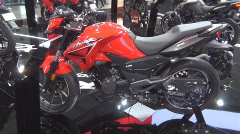 Hero Hunk 200R Red (2020) Exterior and Interior - YouTube