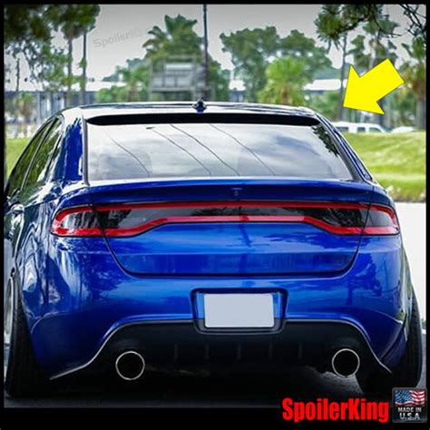 Rear Roof Spoiler Window Wing (Fits: Dodge Dart 2013-2016) 284R ...