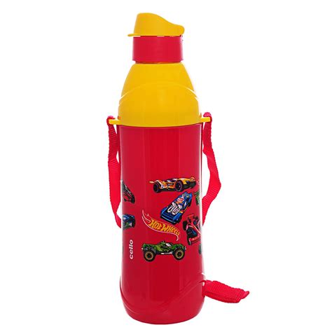 Cello Puro Junior Insulated Water Bottle for Kids, 600 ML, Red, Pack of 1 : Amazon.in: Home ...