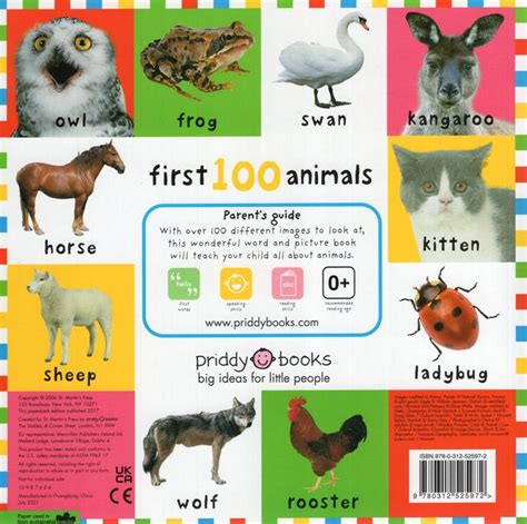 First 100 Animals (First 100...) (Paperback)