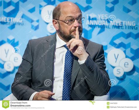 European Parliament President Martin Schulz Editorial Stock Photo - Image of discussion, yalta ...