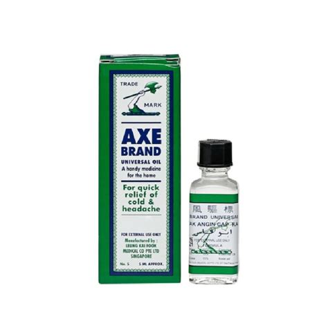 Axe Brand Medicated Oil No5 5ml 1s|Big Pharmacy | Malaysia Trusted Healthcare Store