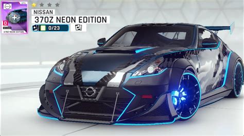 asphalt 9 nissan 370z neon edition - YouTube