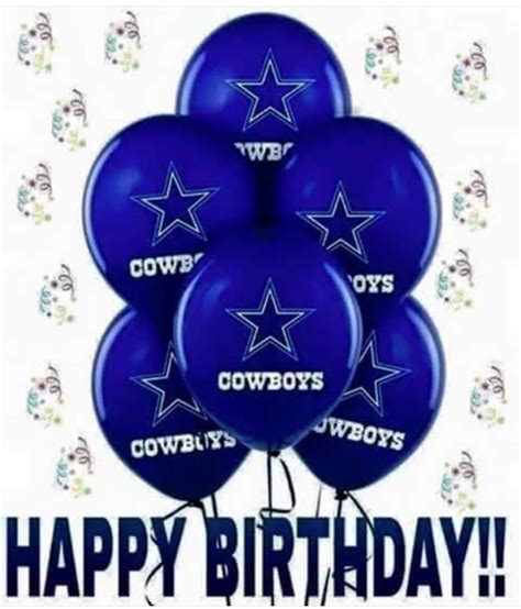 Printable Dallas Cowboys Birthday Card - Printable Word Searches