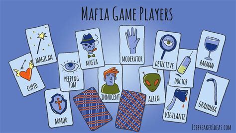 Mafia Party Game - IcebreakerIdeas