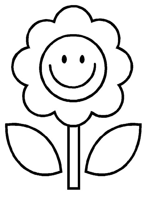 Free Printable Flower Coloring Pages For Kids - Best Coloring Pages For Kids