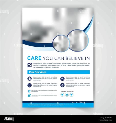 Business medical travel tourism real estate flyer ,brochure, template ...