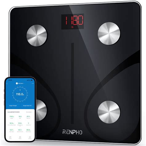 Buy RENPHO Smart Scale for Body Weight, Digital Bathroom Scale BMI Weighing Bluetooth Body Scale ...