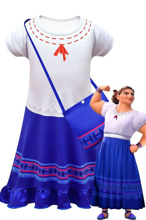 Encanto Luisa Dress Costume for Girls Kids in 2022 | Girl costumes ...