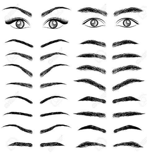 Eyes eyebrow women and man vector Illustration , #AD, #women, #eyebrow ...