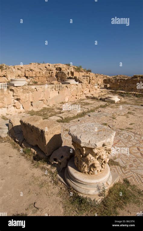 Sabratha Roman site Tripolitania Libya Stock Photo - Alamy