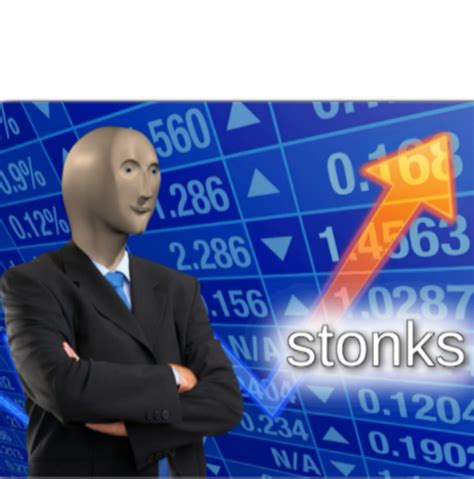 Stonks Blank Template - Imgflip