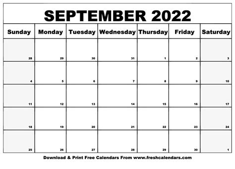 September 2022 Calendar Weather - Printable Word Searches