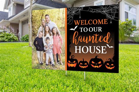 Halloween yard sign design digital file only Happy Halloween | Etsy ...