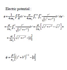 electromagnetism - Find the electric potential of an uniformly charged disk using spherical ...